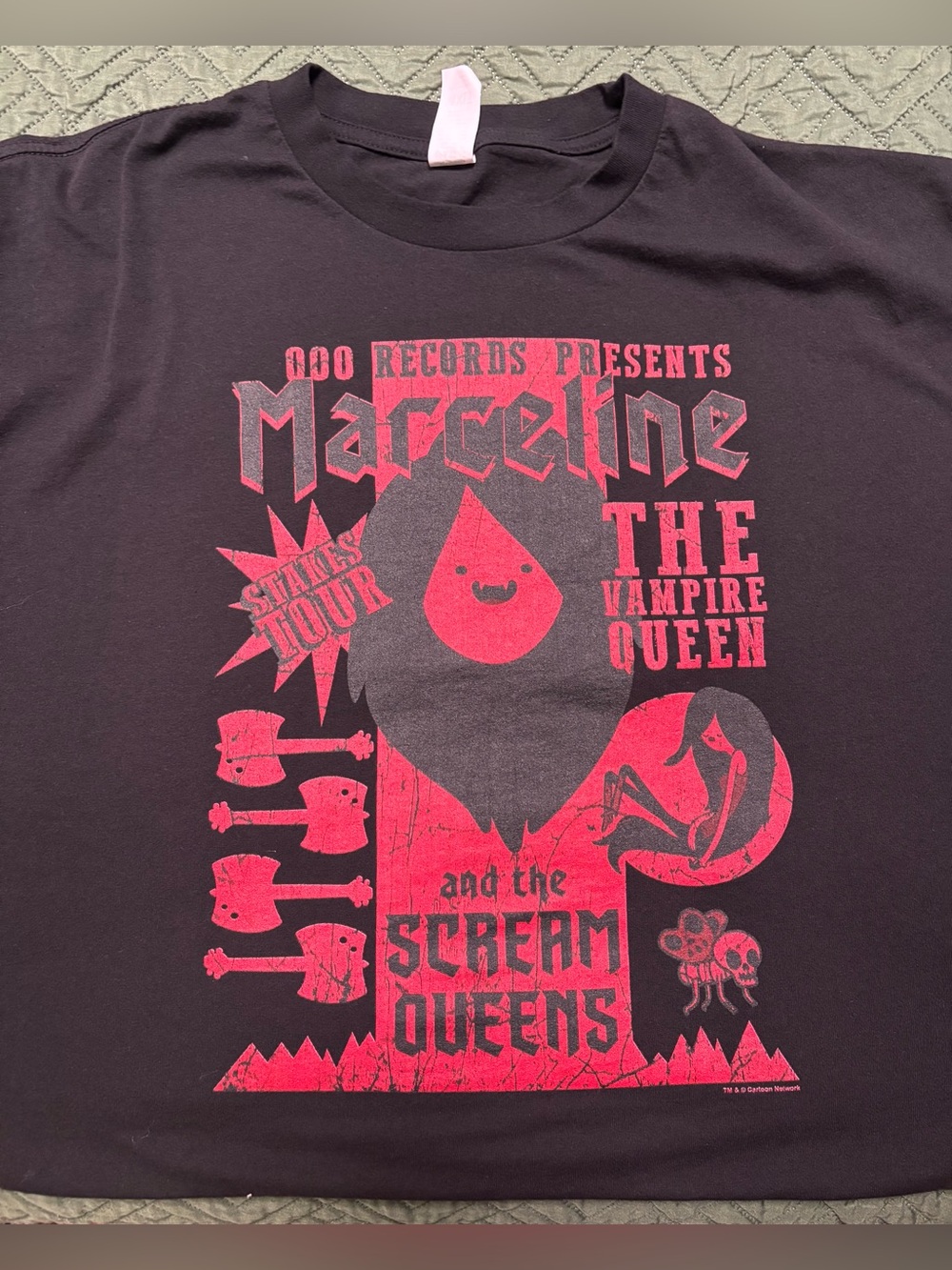 Marceline The Vampire Queen Men’s Graphic Tee - Adventure Time